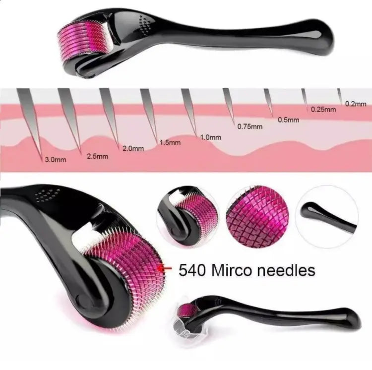 Derma Roller 0.5 Mm - Reduce Fine Lines for Smooth Skin